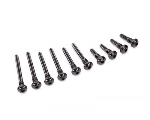 Traxxas TRX8940 Ophangbout pinnenset, voorste of achterste (geharde), 4x18mm (4), 4x38mm (2), 4x33mm