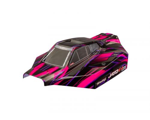 Traxxas TRX9060-PINK Body, Jato 4X4 VXL, ping (painted, decals applied)