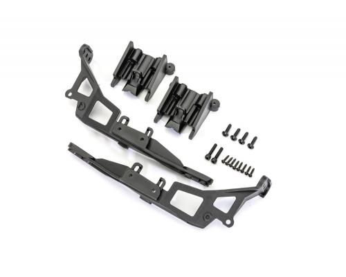 Traxxas TRX9134 Body mounts (front & rear) (left & right)/ 2.6x10mm BCS (4)