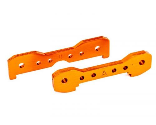 Traxxas TRX9527T Trekstangen voorzijde 6061-T6 aluminium oranje geanodiseerd