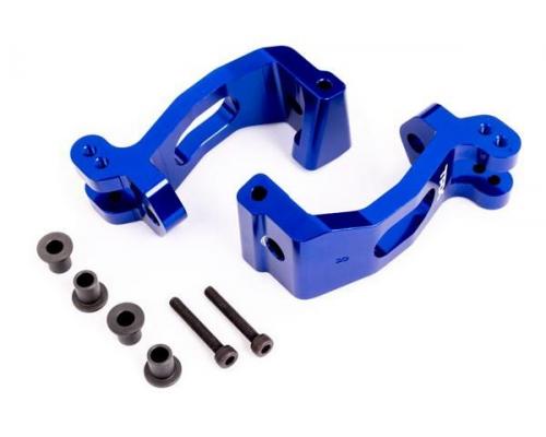 Traxxas TRX9532X Casterblokken (C-hubs), 6061-T6 aluminium (blauw-geanodiseerd), links en rechts / k