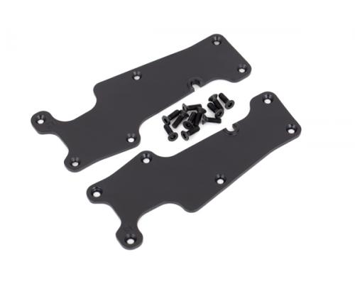 Traxxas TRX9633 Draagarmhoezen, zwart, voor (links en rechts)/ 2.5x8 CCS (12)