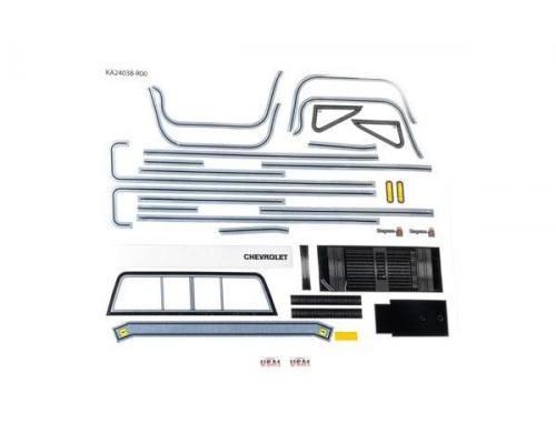 Traxxas TRX9898 Decal sheet, 1/18 scale TRX-4M Chevrolet K10 Monster Truck (1979)