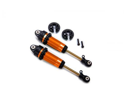 traxxas TRX7462-ORNG Shocks, GTR xx-long orange-anodized, PTFE-coated bodies with TiN shafts (fully