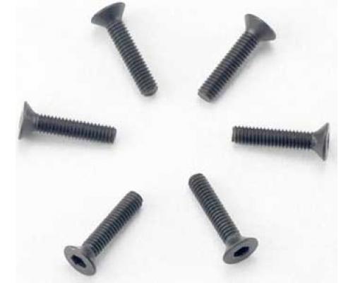 Traxxas TRX2526 Verzonken Schroeven 2.5x12mm (6)