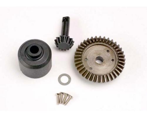 Traxxas TRX4981 Kroonwiel, 37-T / 13-T pinion / diff drager