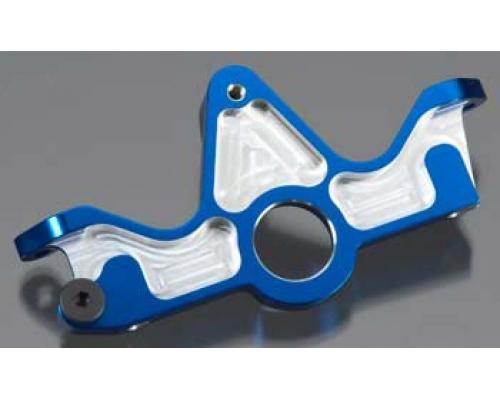 Traxxas TRX6860R Motor steun, aluminium (blauw-geanodiseerd)