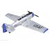 EZ-Wings - EZ-037 -  Mini AT-6 Texan - Silver - RTF - 450mm - 1+1 Li-Po Battery - USB Charger