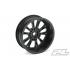 PR2775-03 Pomona Drag Spec 2.2\" Zwarte voorwielen voor Slash 2wd (met 2.2\" 2WD Buggy Front Banden)