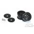 PR2783-03 Showtime 2.2 \"Sprint Car 12mm Hex Front Black Wheels voor Dirt Oval (met 2.2\" 2WD Buggy Fr