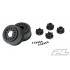 PR2785-03 Raid 2.2\"/3.0\" Black 6x30 Removable Hex SC Wheels for Slash 2wd Rear & Slash 4x4 Front or 